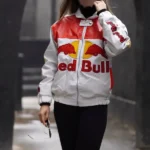 بامبر ریس چرم ردبول سفید