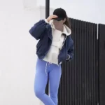 بامبر سرمه ایی جین داخل ببعی