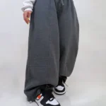 شلوار جاگر axes دخترانه خاکستری