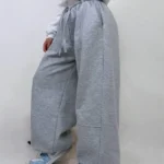 شلوار جاگر axes دخترانه طوسی