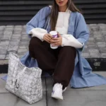 مانتو جین ۶ دکمه