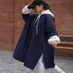 مانتو جین ۶ دکمه از بغل