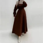 کت و سارافون دو بند زرشکی