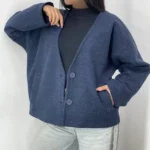 کت یقه هفت miss سرمه ایی