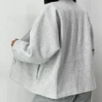 کت یقه هفت miss سفید نمای پشت