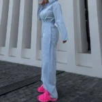 اورال دخترانه بغل‌بند آبی روشن