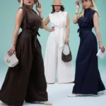 اورال پیلی دخترانه 3 رنگ سفید سرمه ایی و قهوه ایی