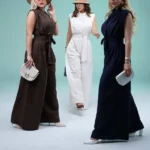 اورال پیلی دخترانه سفید سرمه ایی-قهوهایی