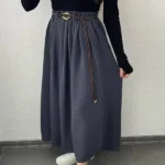 دامن پیل دخترانه فیروزه ایی