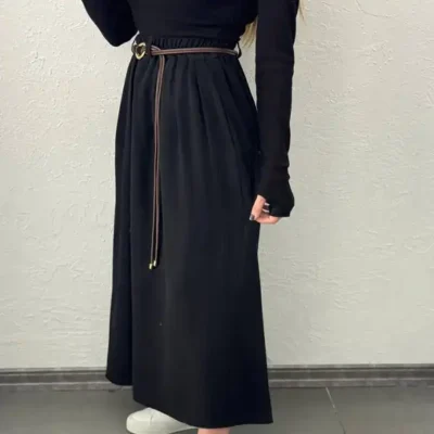 دامن پیل دخترانه مشکی