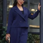 ست كت و شلوار دخترانه سرمه ایی