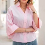 شومیز استین پاگون دخترانه یاسی