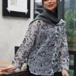 شومیز دخترانه طوسی