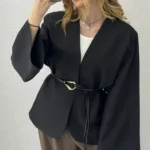 کت دخترانه مشکی ترند 1405