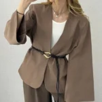 کت دخترانه موکایی ترند 1405