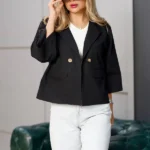 کت دو جیب مشکی