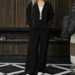 کت و شلوار دخترانه شیک مشکی