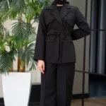 کت و شلوار زنانه مشکی