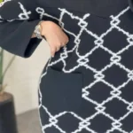 کفتان فوتر گلدوزی نمای نزدیک